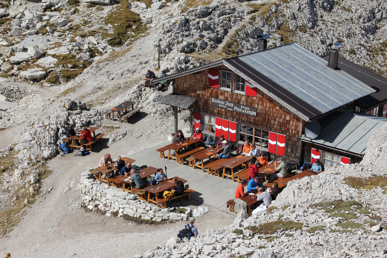 Nochmal die Büllelejoch-Hütte