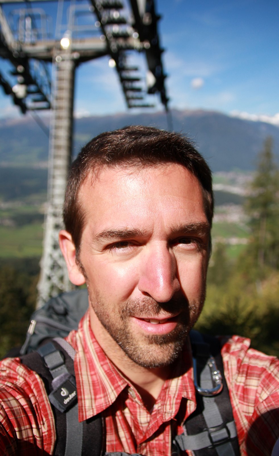 Markus mit 7-Tage-Bart und roter Nase ;-)